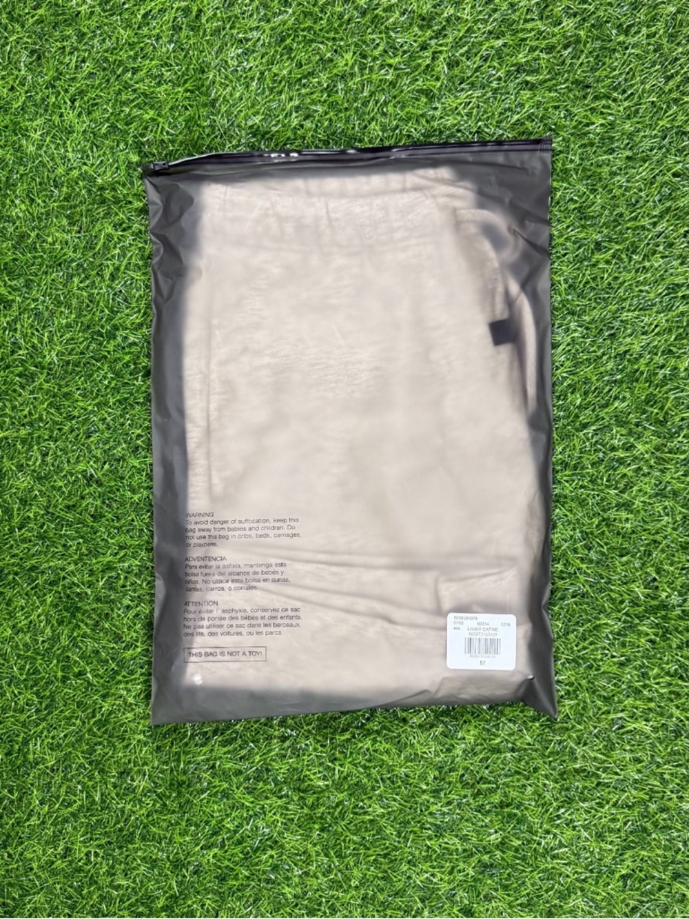 Fear Of God Essentials Light Oatmeal SS22 Short - Picture 9 of 9